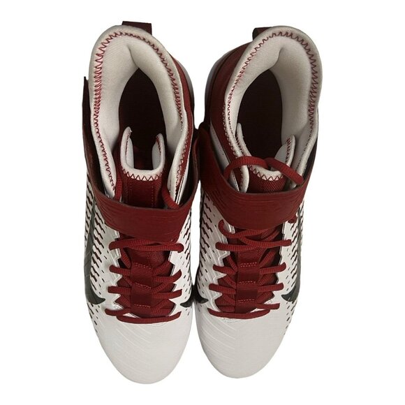 Nike Alpha Menace Pro 2 Alabama Crimson Tide Football Cleats Size 13 BV3945-106 - Picture 8 of 9